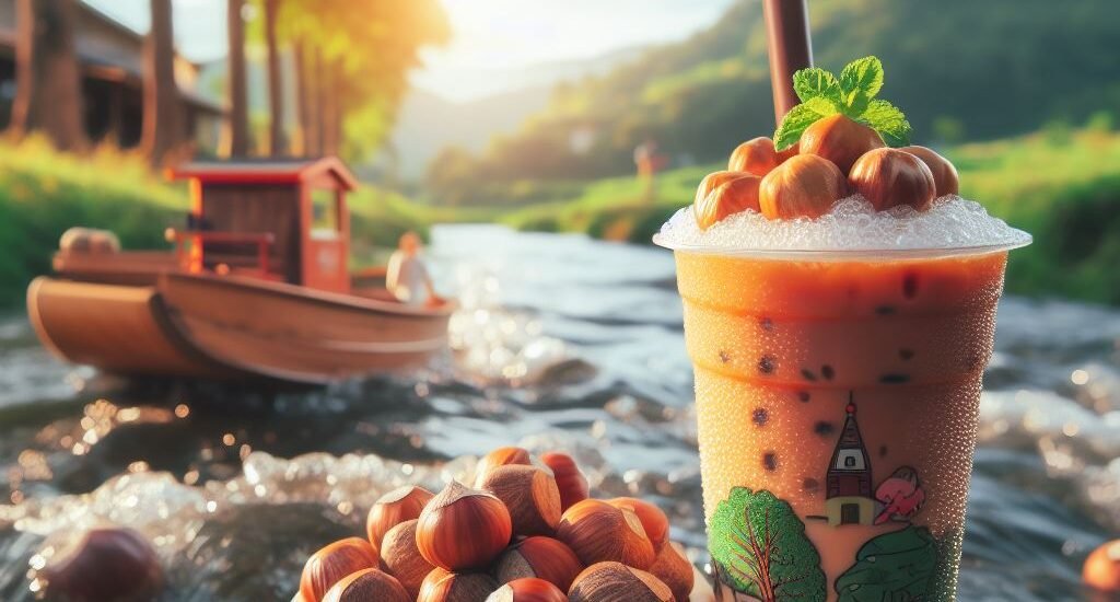 Nikmati Rasa Kacang yang Manis dan Renyah di Setiap Tegukan Bubble Tea Hazelnut yang Menggiurkan
