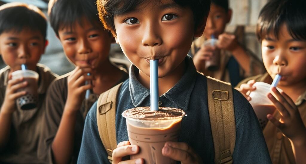 Minum Bubble Tea Rasa Dark Chocolate, Memang Terbaik! Minum Bubble Tea Rasa Dark Chocolate, Memang Terbaik!