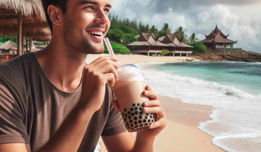 Nikmati Setiap Tegukan Bubble Drink Hazelnut yang Menggoda