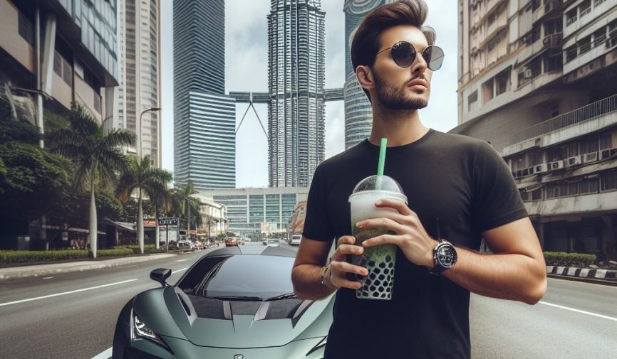 Nongky Bareng Bubble Drink Green Tea yang Satu Ini Tambah Seru!