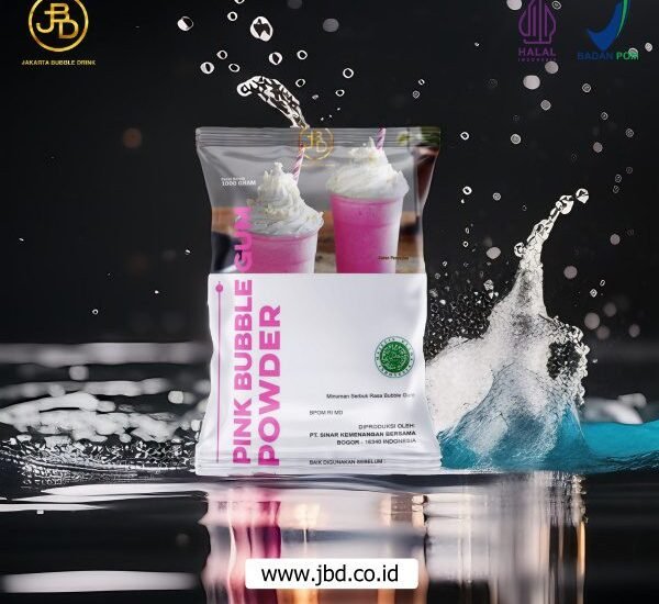 Permen Karet Original Coba Bubuk Minuman Rasa Bubble Gumplus logo