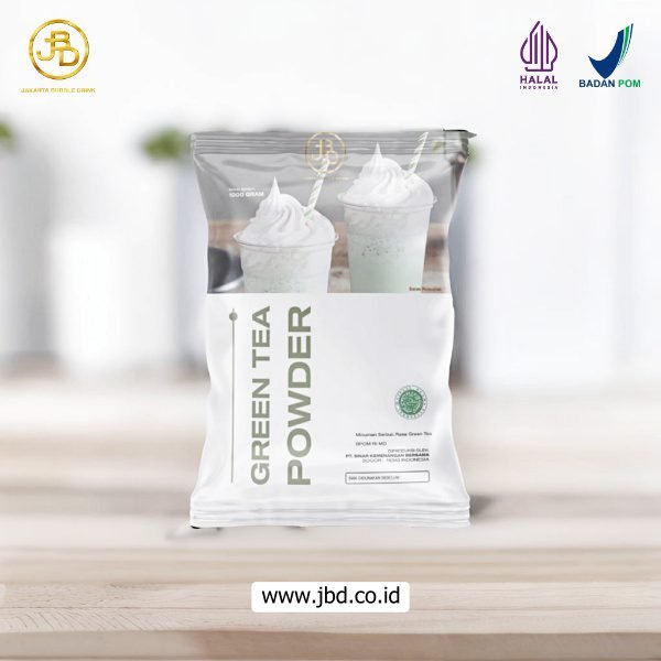 Green Tea Buatan JBD Salah Satu Supplier Bubuk Minuman Jakarta, Memang Terbaik!