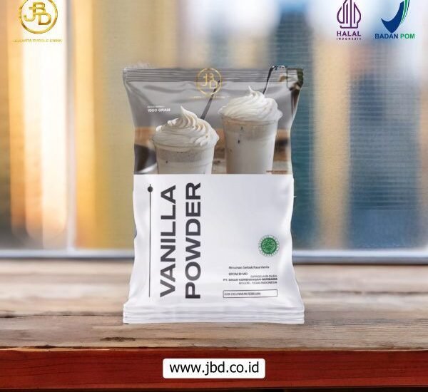 Vanilla dari Supplier Bubuk Minuman Terbaik, Rasanya Berkelas!