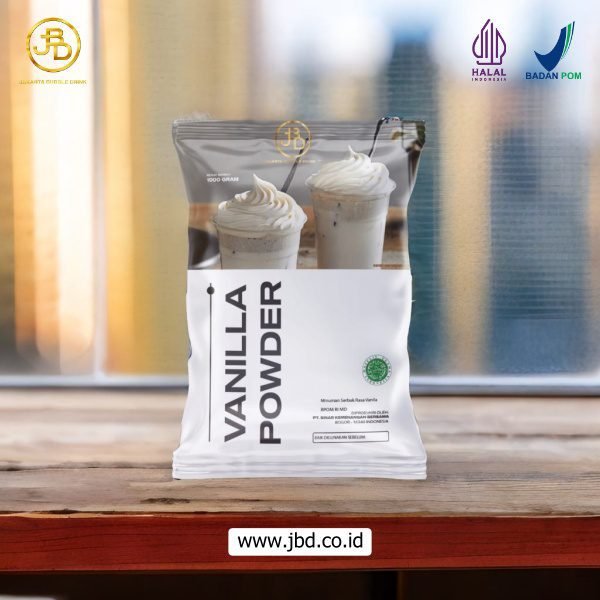Vanilla dari Supplier Bubuk Minuman Terbaik, Rasanya Berkelas!
