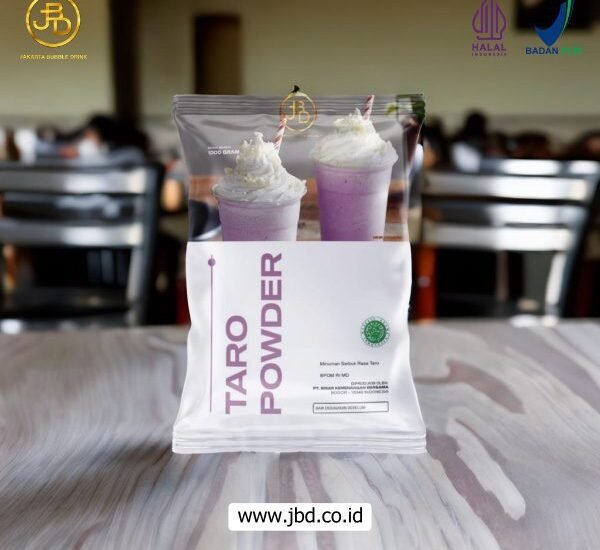 Bubuk Minuman Taro dari JBD, Peluang Usaha Menggiurkan Tahun Ini!