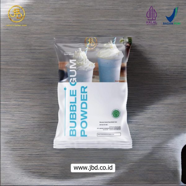 Jual Bubuk Minuman Bubble Gum dari Paket Usahanya JBD, Bisa Banget!