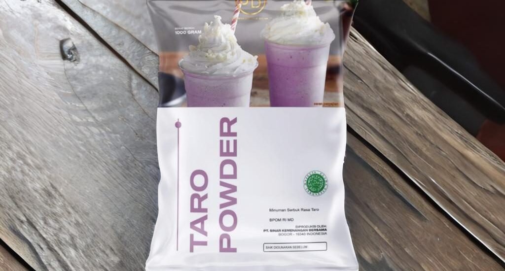 Bubuk Minuman Taro Premium Investasi Kecil untuk Bisnis Minuman Besar