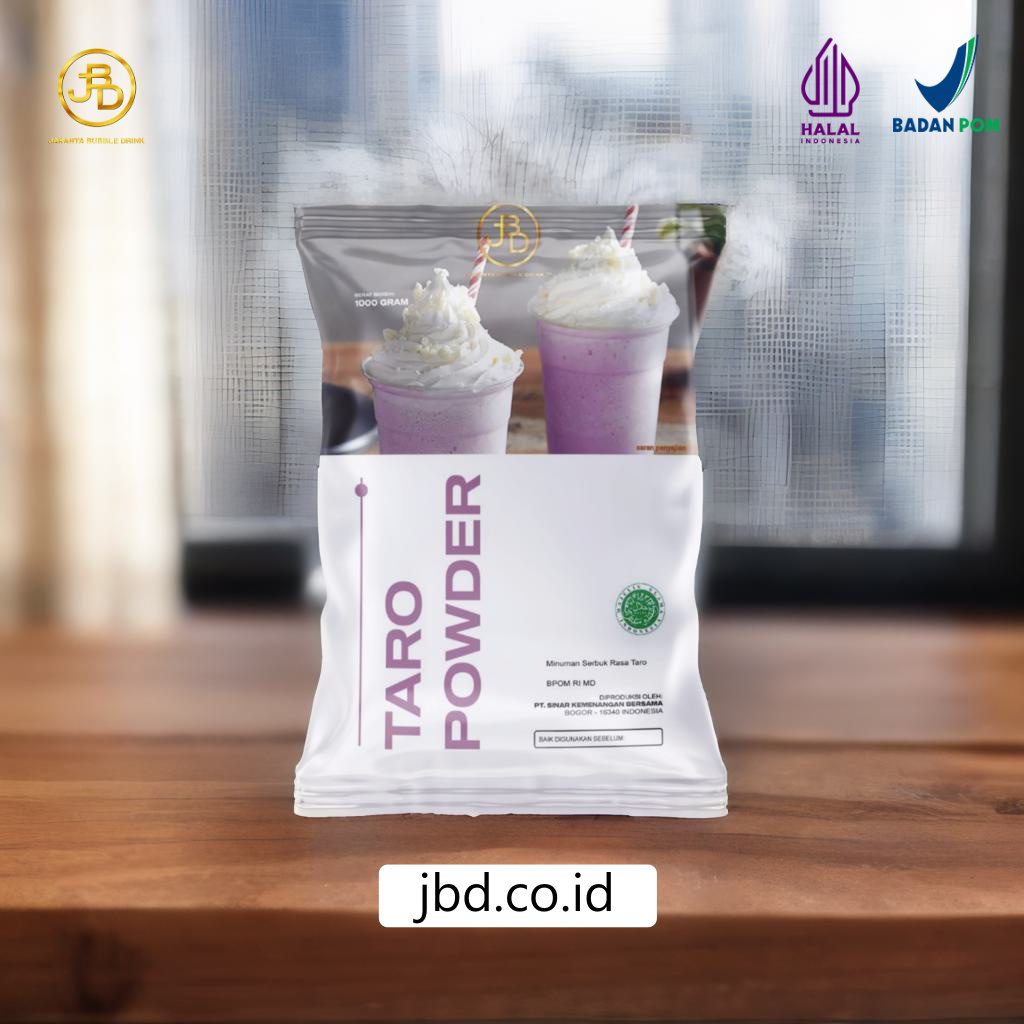 Bisnis Minuman Tanpa Ribet? Bubuk Minuman Taro Solusinya!