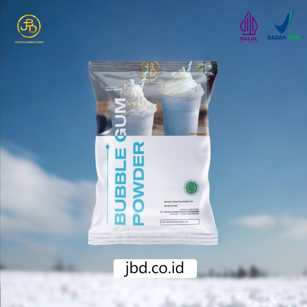 Kunci Sukses Jual Bubuk Minuman Bubble Gum ala JBD