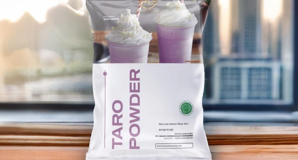 Alasan Bubuk Minuman Taro Lebih Praktis untuk Usaha Minumanmu