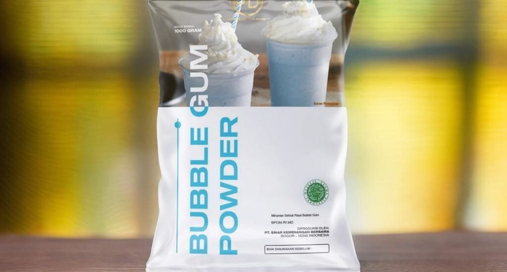 Jual Bubuk Minuman Bubble Gum Berkualitas, Modal Kecil Cuan Maksimal!