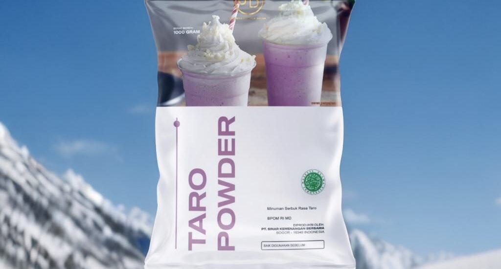 Bubuk Minuman Taro, Pas Banget untuk Musim Panas!
