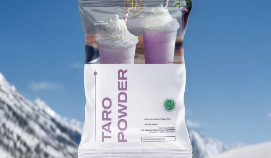Bubuk Minuman Taro, Pas Banget untuk Musim Panas!