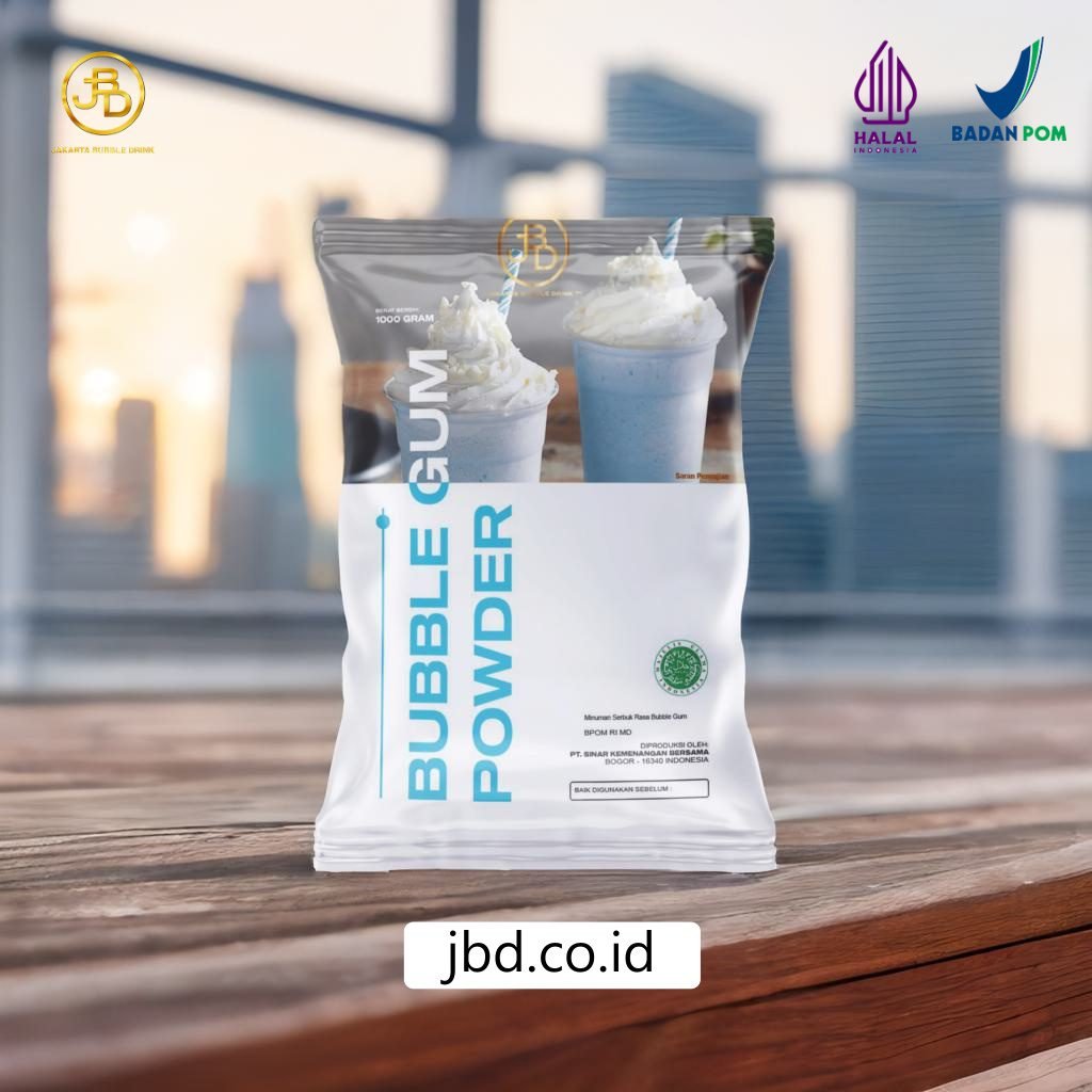Mulai Jual Bubuk Minuman Bubble Gum dari Rumah, Bisa Banget!