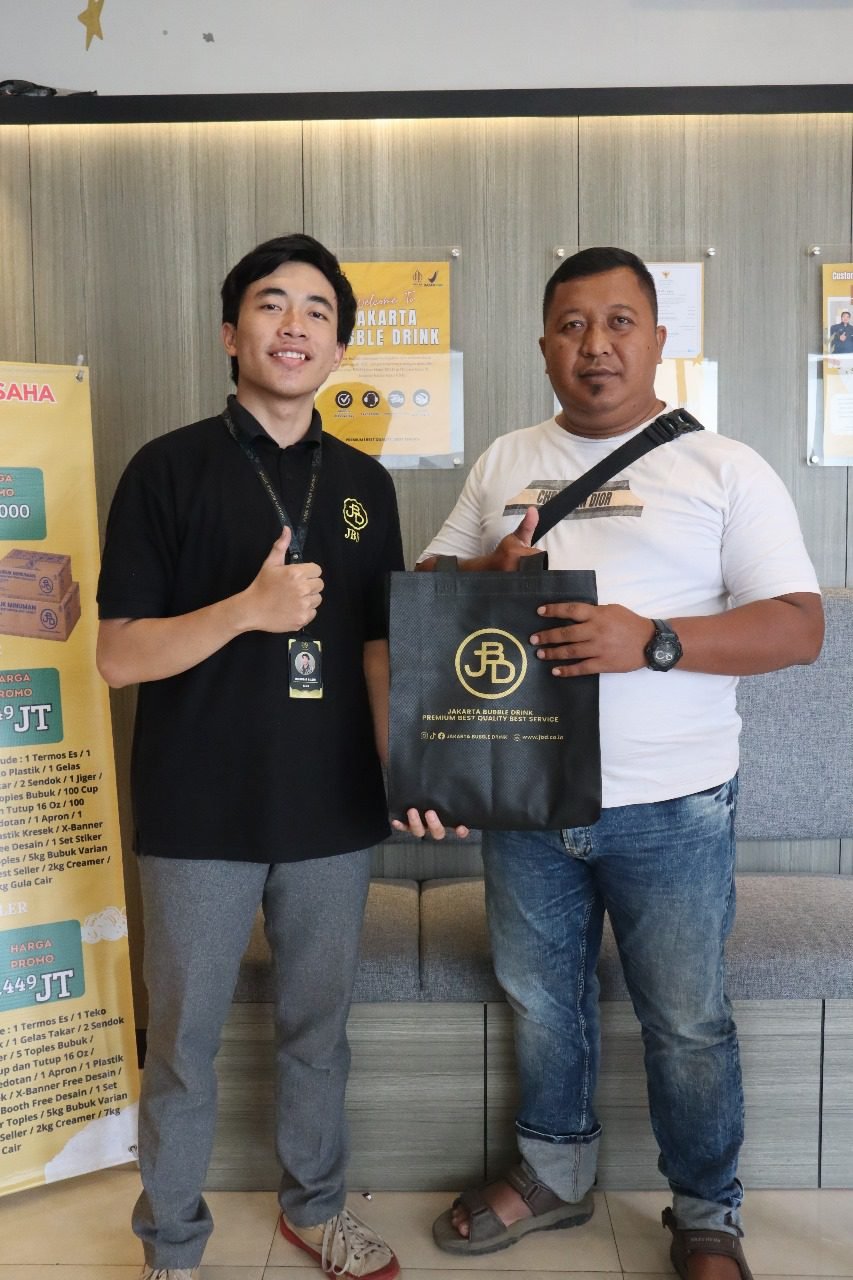 customer jakarta bubble drink jakarta selatan
