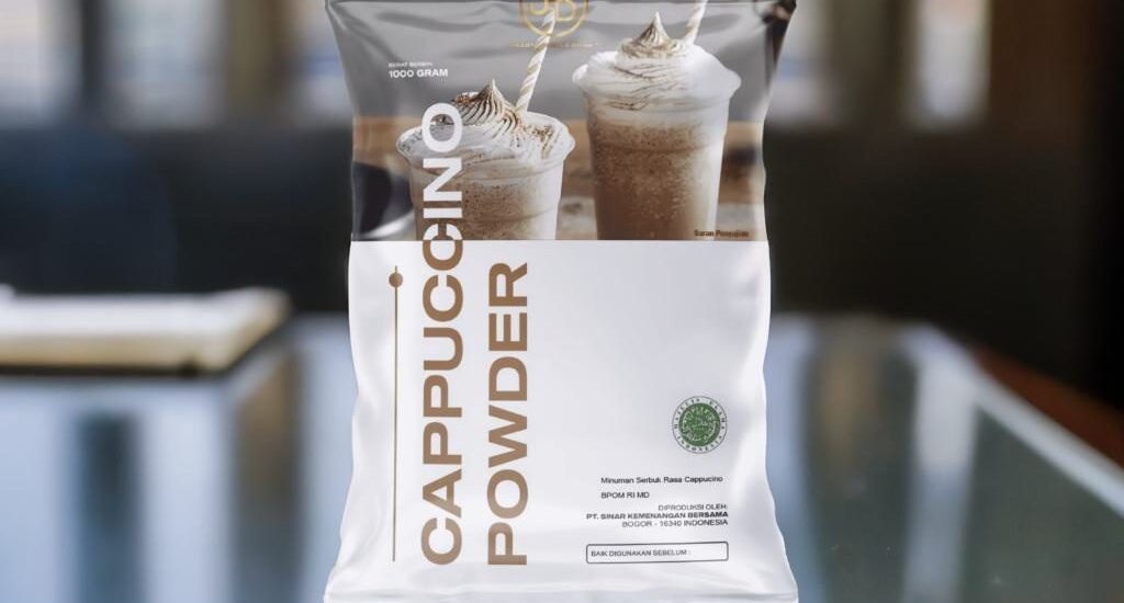 Bubuk Minuman Cappuccino, Sensasi Kopi Instan Super Creamy