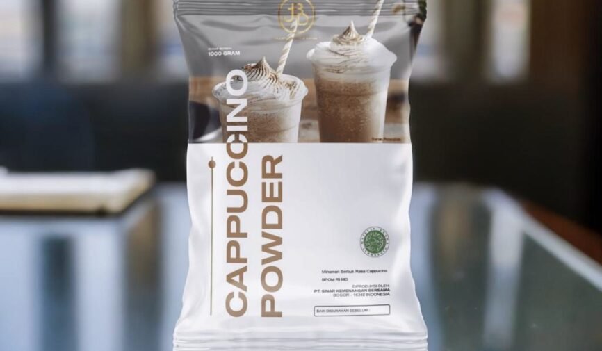 Bubuk Minuman Cappuccino, Sensasi Kopi Instan Super Creamy