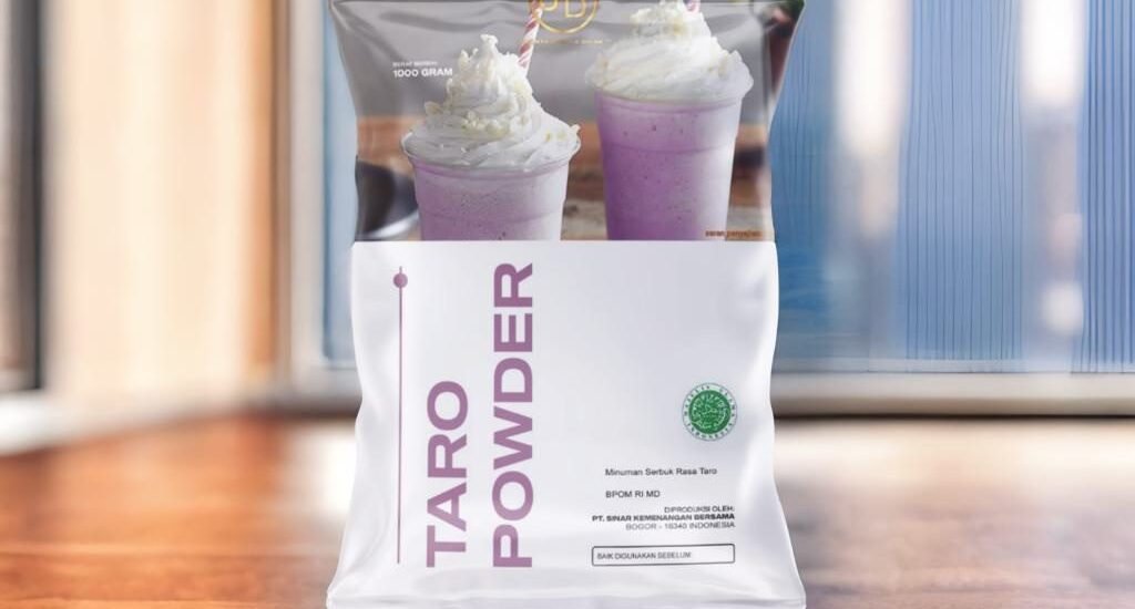 Cara Membuat Minuman Cafe Kekinian Cuma dari Bubuk Minuman Taro