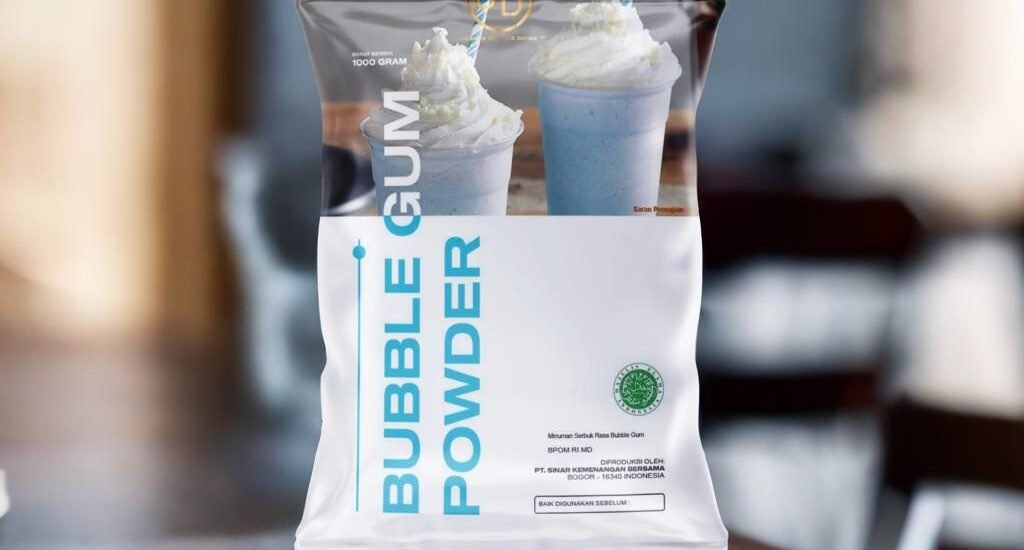Jual Bubuk Minuman Bubble Gum Combo Paket, Biar Penjualan Meledak!
