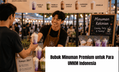 Bubuk Minuman Premium untuk Para UMKM Indonesia