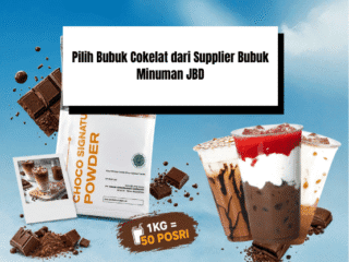 Pilih Bubuk Cokelat dari Supplier Bubuk Minuman JBD
