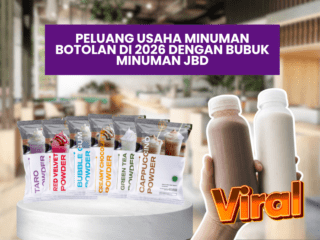 Peluang Usaha Minuman Botolan di 2026 dengan Bubuk Minuman JBD