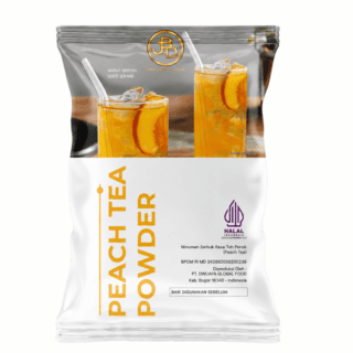 Bubuk minuman peach tea JBD